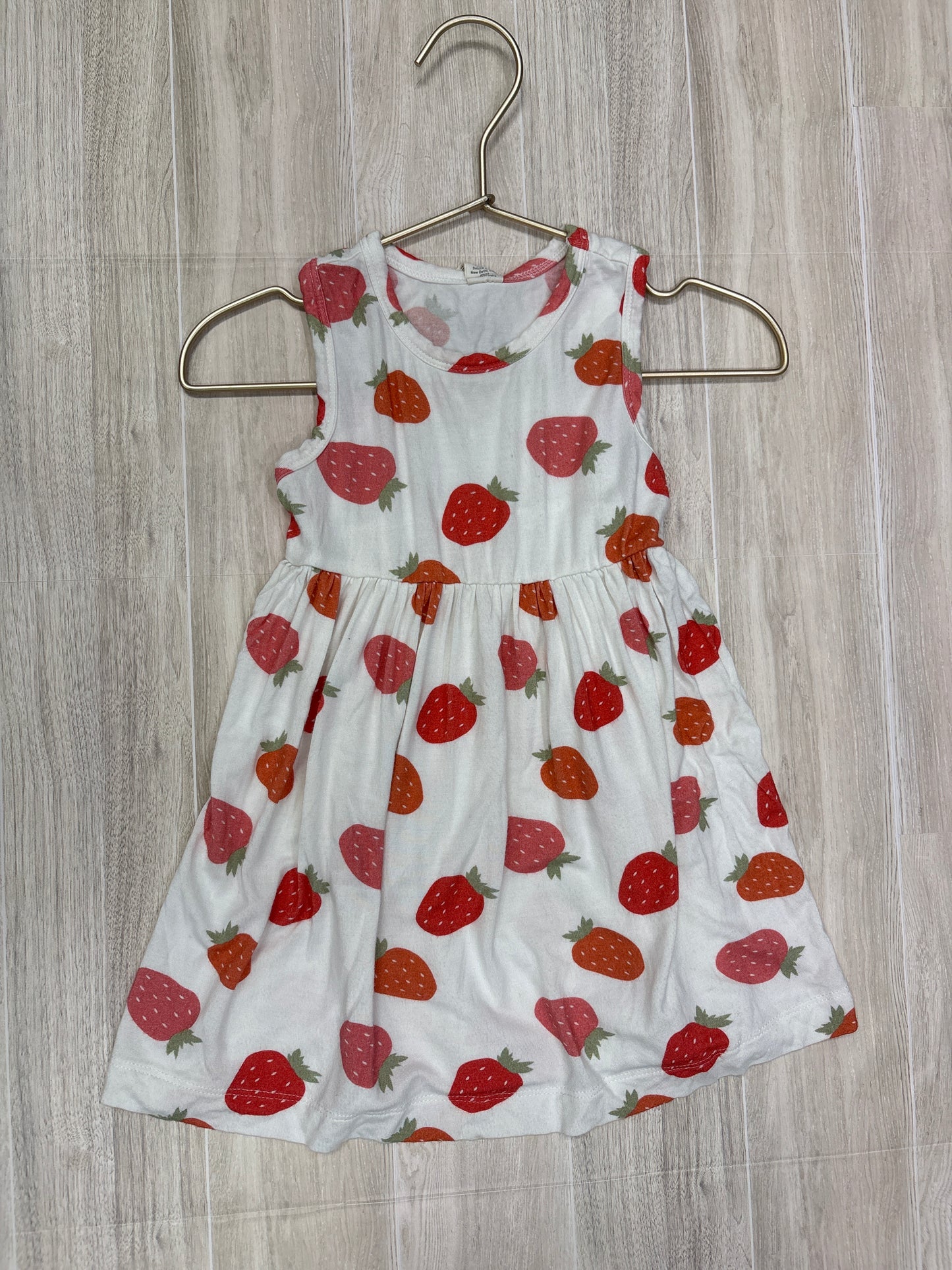 18-24m Larkspur Strawberry Tank Dress
