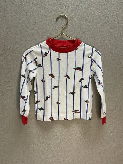 VINTAGE 4T Vintage Airplane Vest + Longsleeve Set