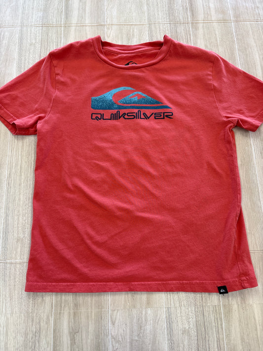 8 Red Quicksilver Graphic Tee