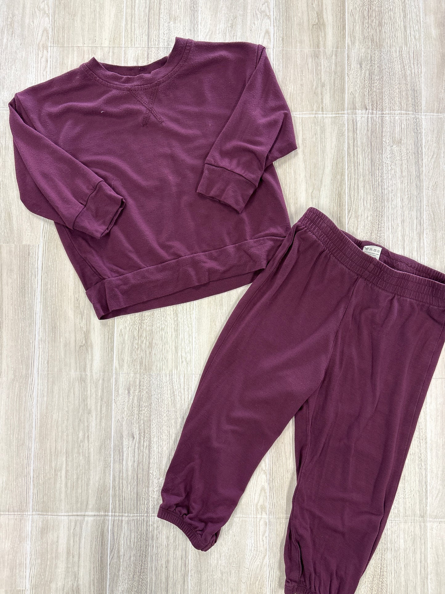 12-18m Kate Quinn Deep Purple 2 Piece Set