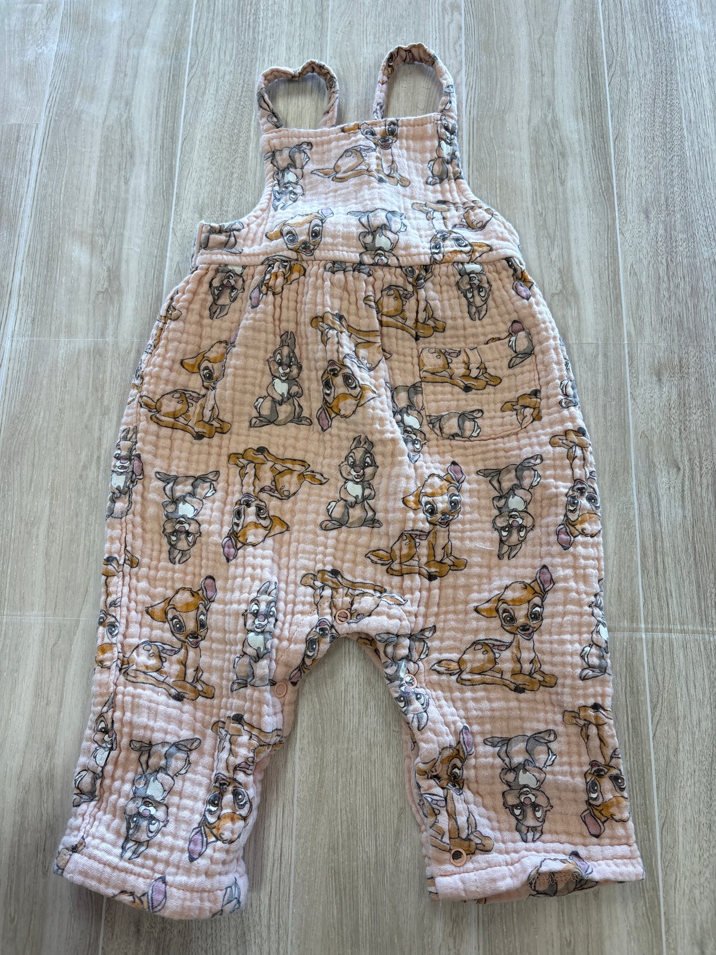 6-9m Muslin Bambi Tank Jumper