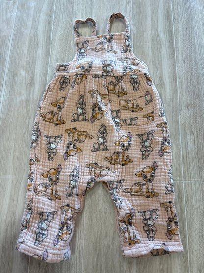 6-9m Muslin Bambi Tank Jumper