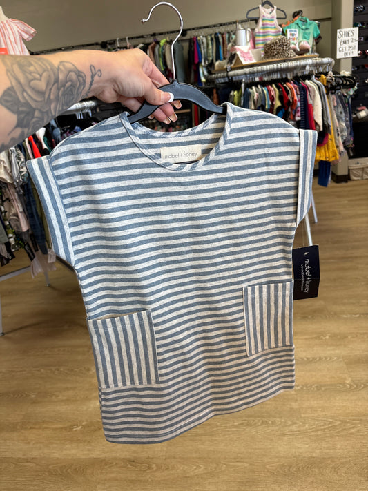 NWT 4T Mabel + Honey Striped Tunic Dress