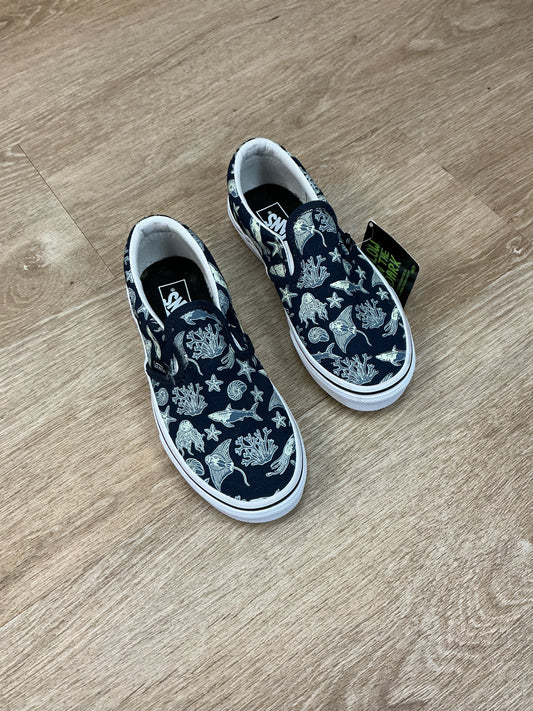 NWT 1.5Y Glow in the Dark Sea Life Slip On Sneakers