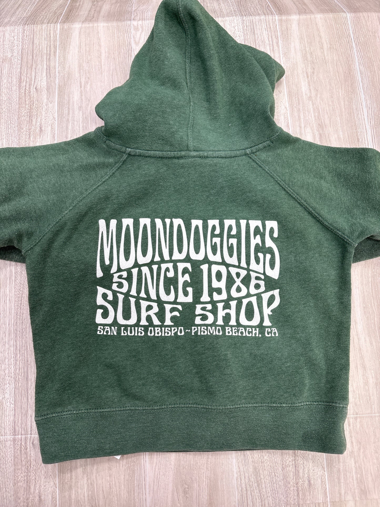 2T Green Moondoggies Hoodie