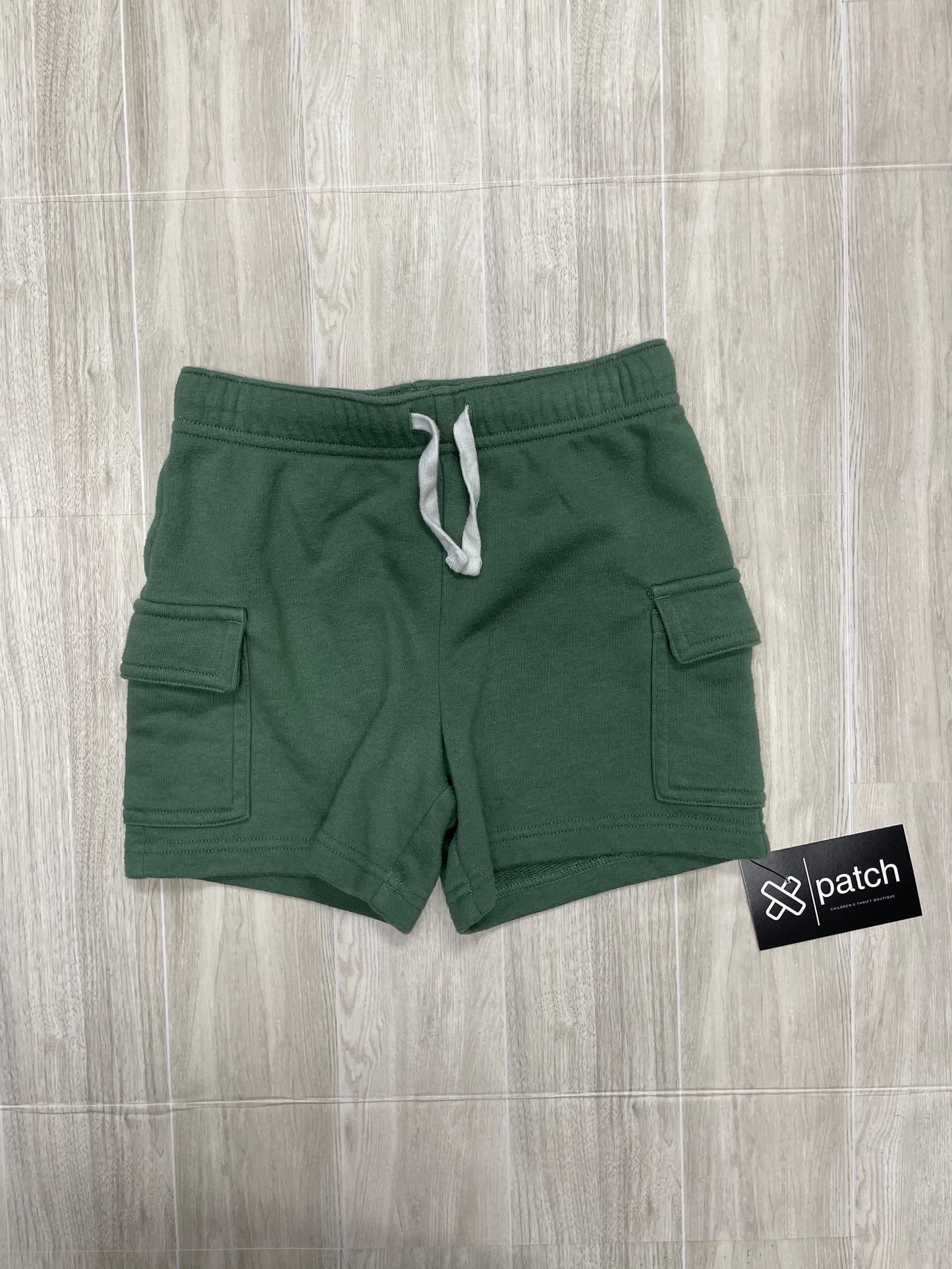 4T Green Soft Cargo Shorts