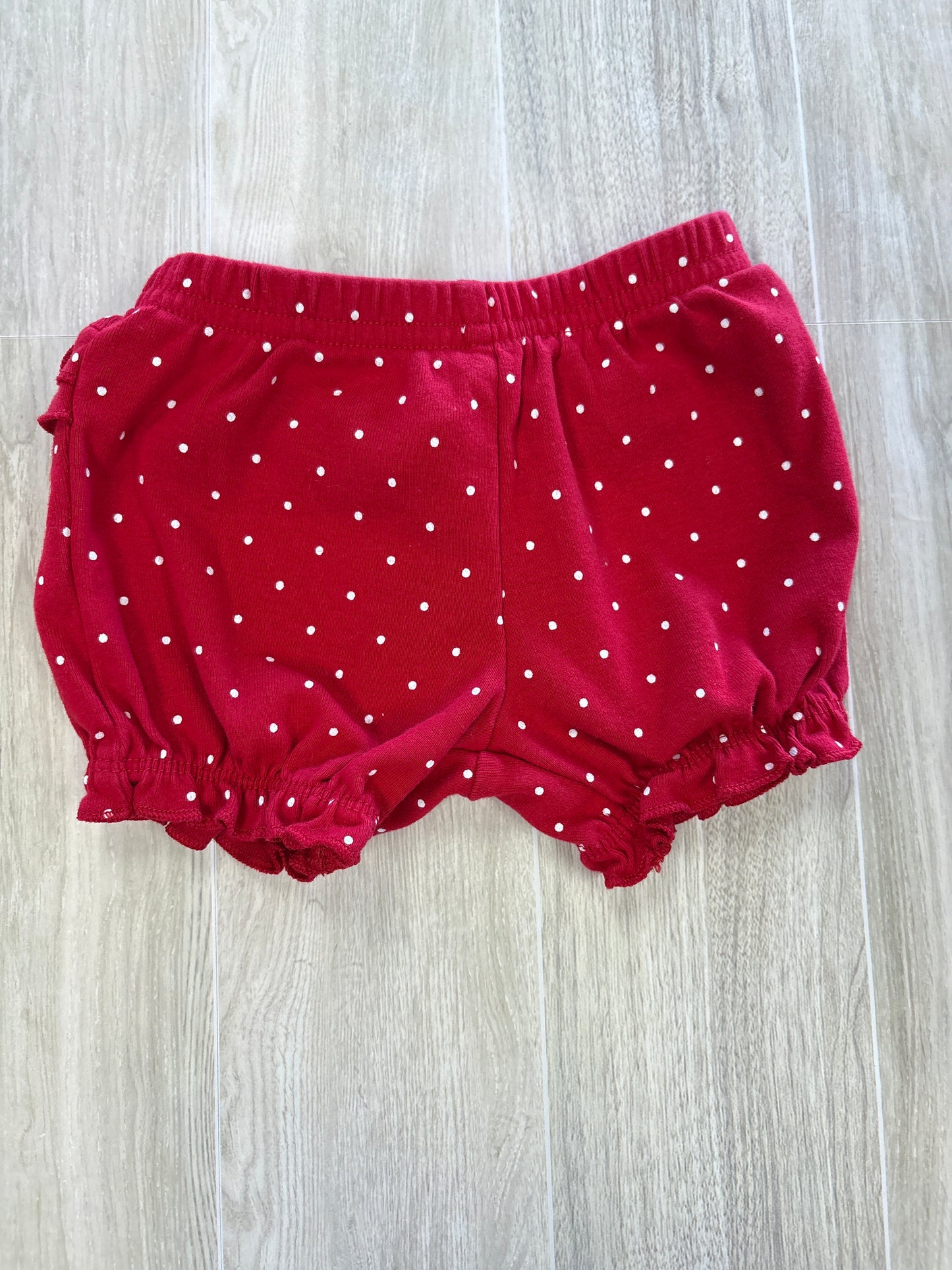 3m Red Polka Dotted Shorts