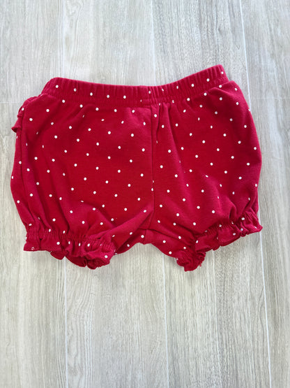 3m Red Polka Dotted Shorts