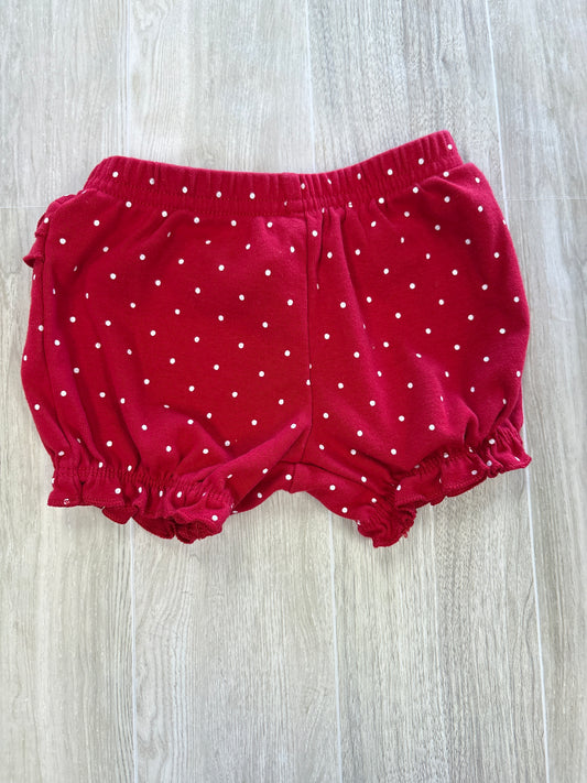3m Red Polka Dotted Shorts