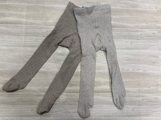 9-12m Footed Tights 2 Pack