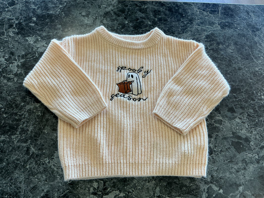 2/3T Spooky Season Knit Sweater
