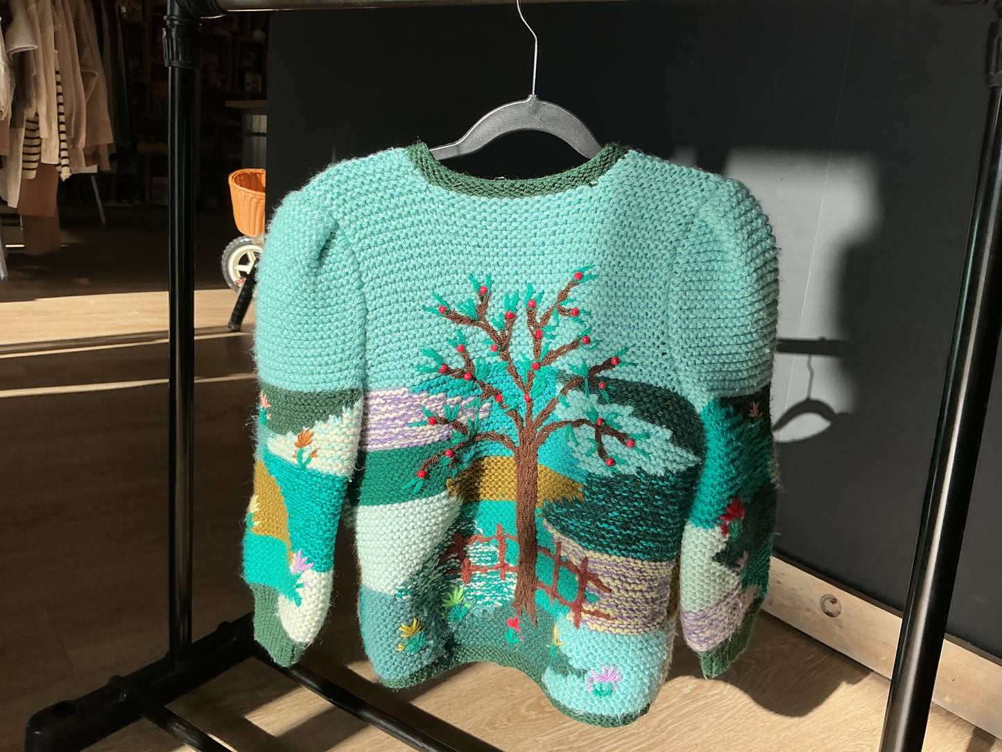 5T HANDMADE Knit Landscape Cardigan