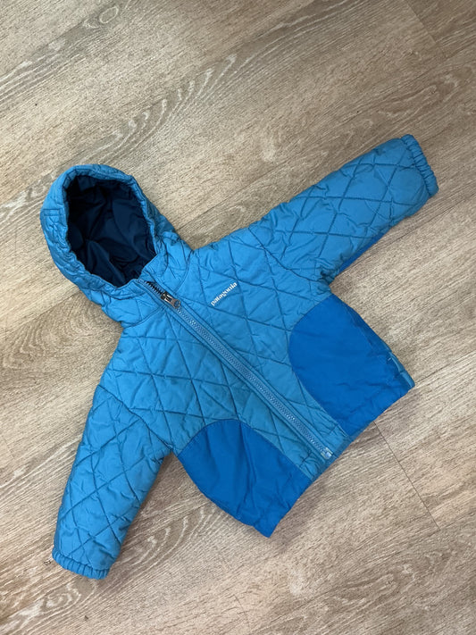 18m Patagonia Blue Quilted Jacket