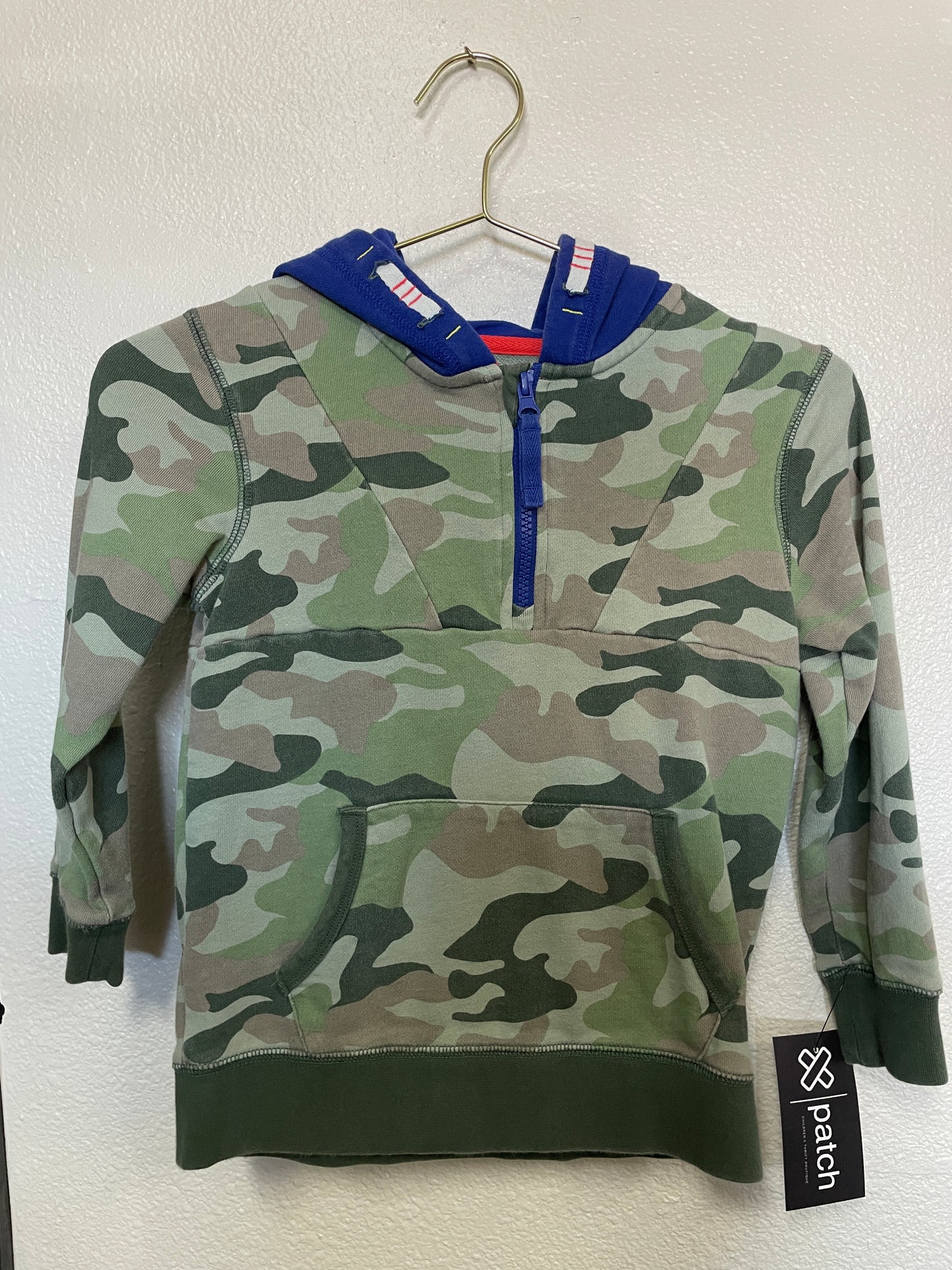 5/6 Boden Camo Print Hoodie