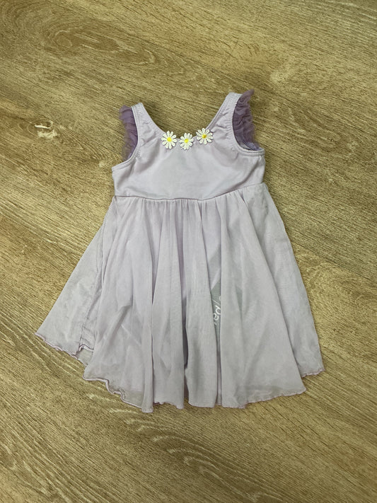 2T Purple Daisy Leotard