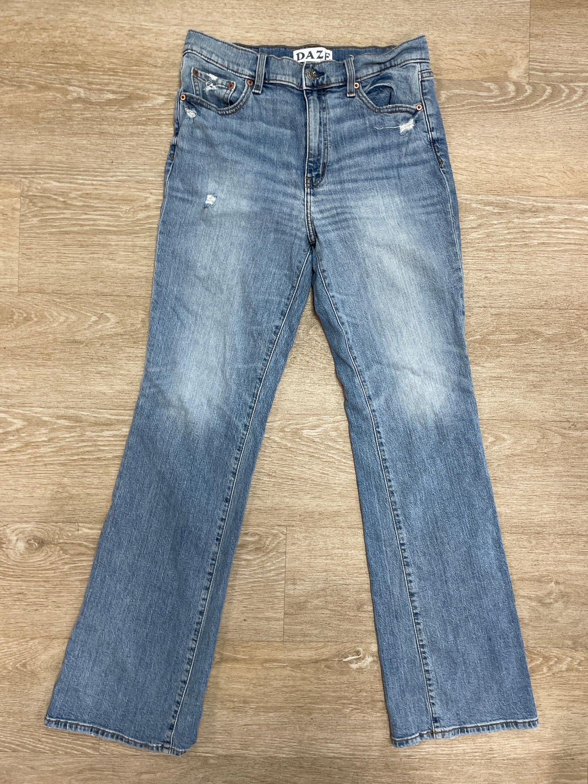 Womens 29 Light Wash Bootcut Denim