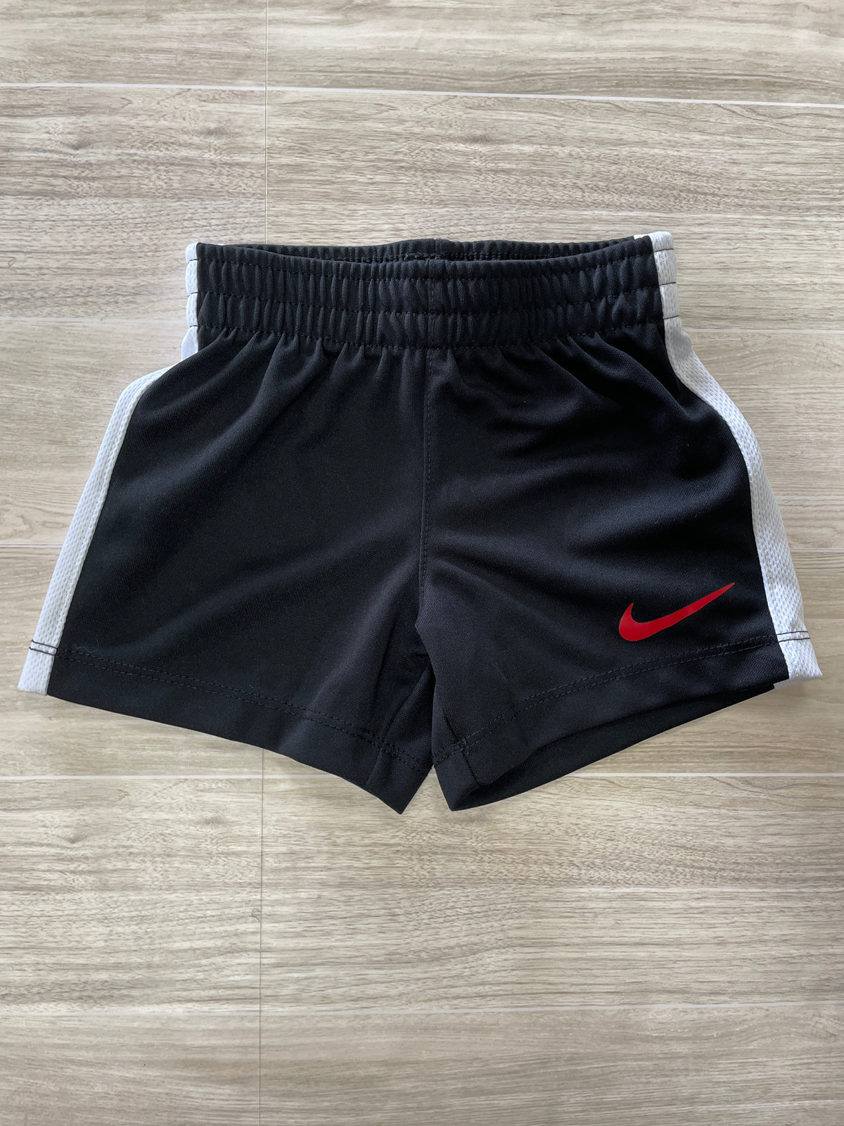 12m Black/White Nike Athletic Shorts
