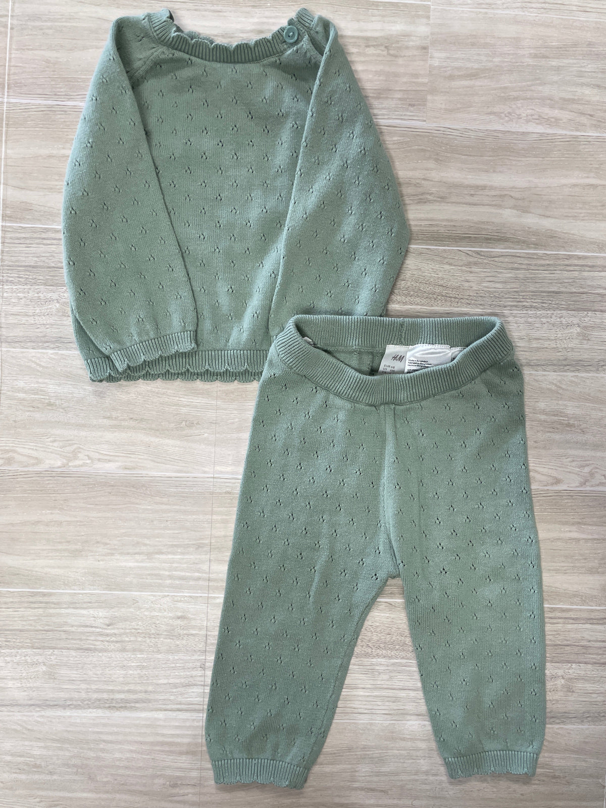 6m Sage Eyelet 2 Piece Set
