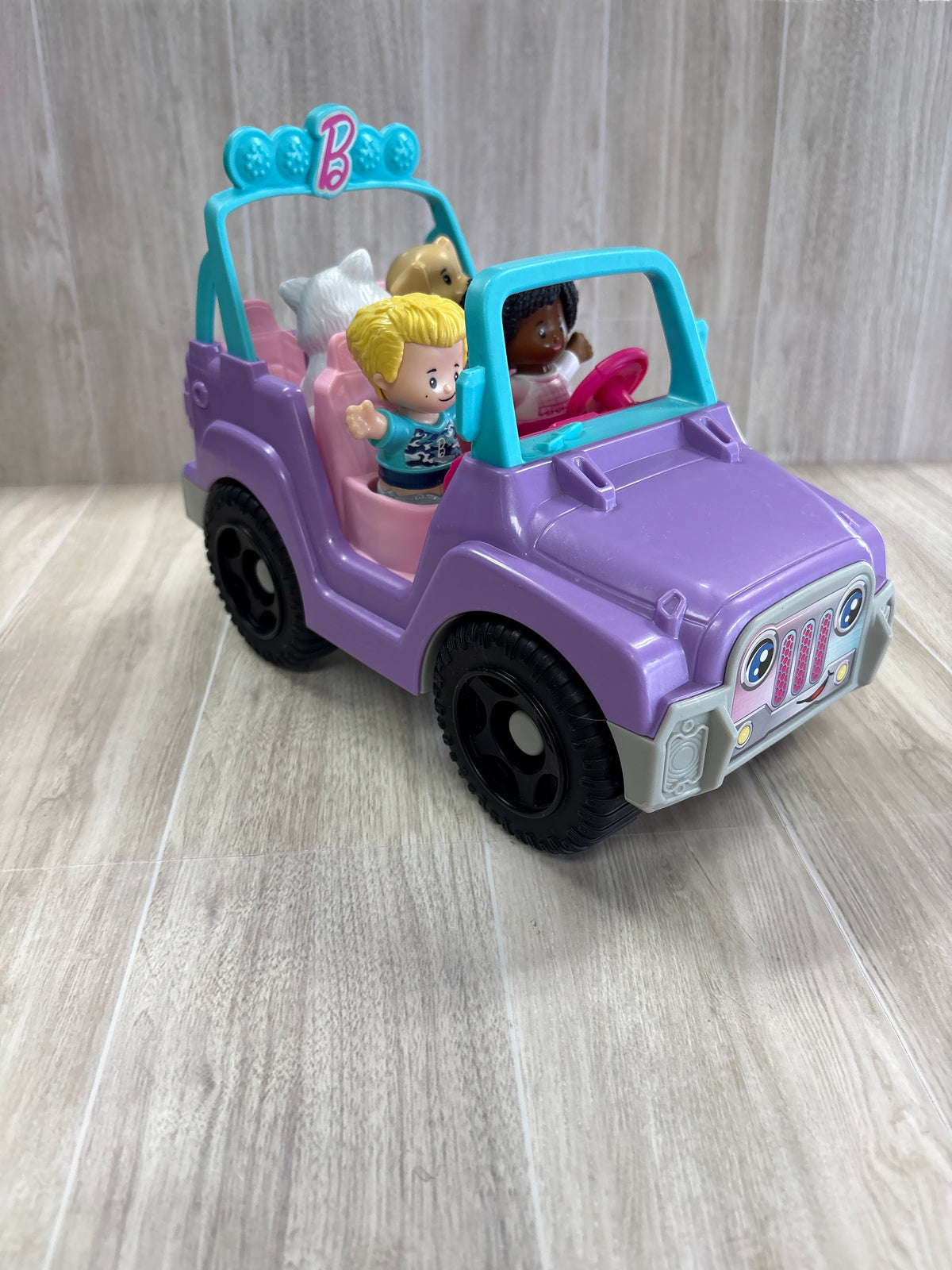 Toy - Little People Big Barbie Jeep With Accessories