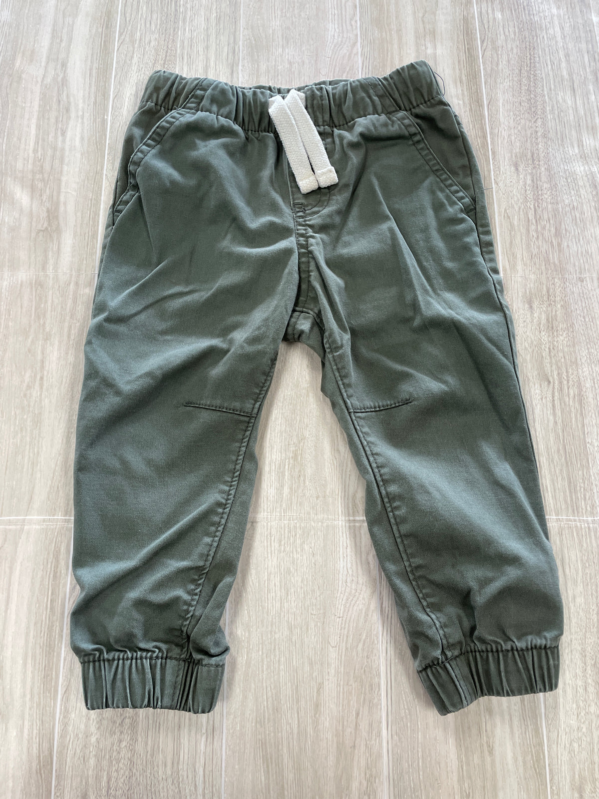 18m Dark Olive Pull On Jogger Pant