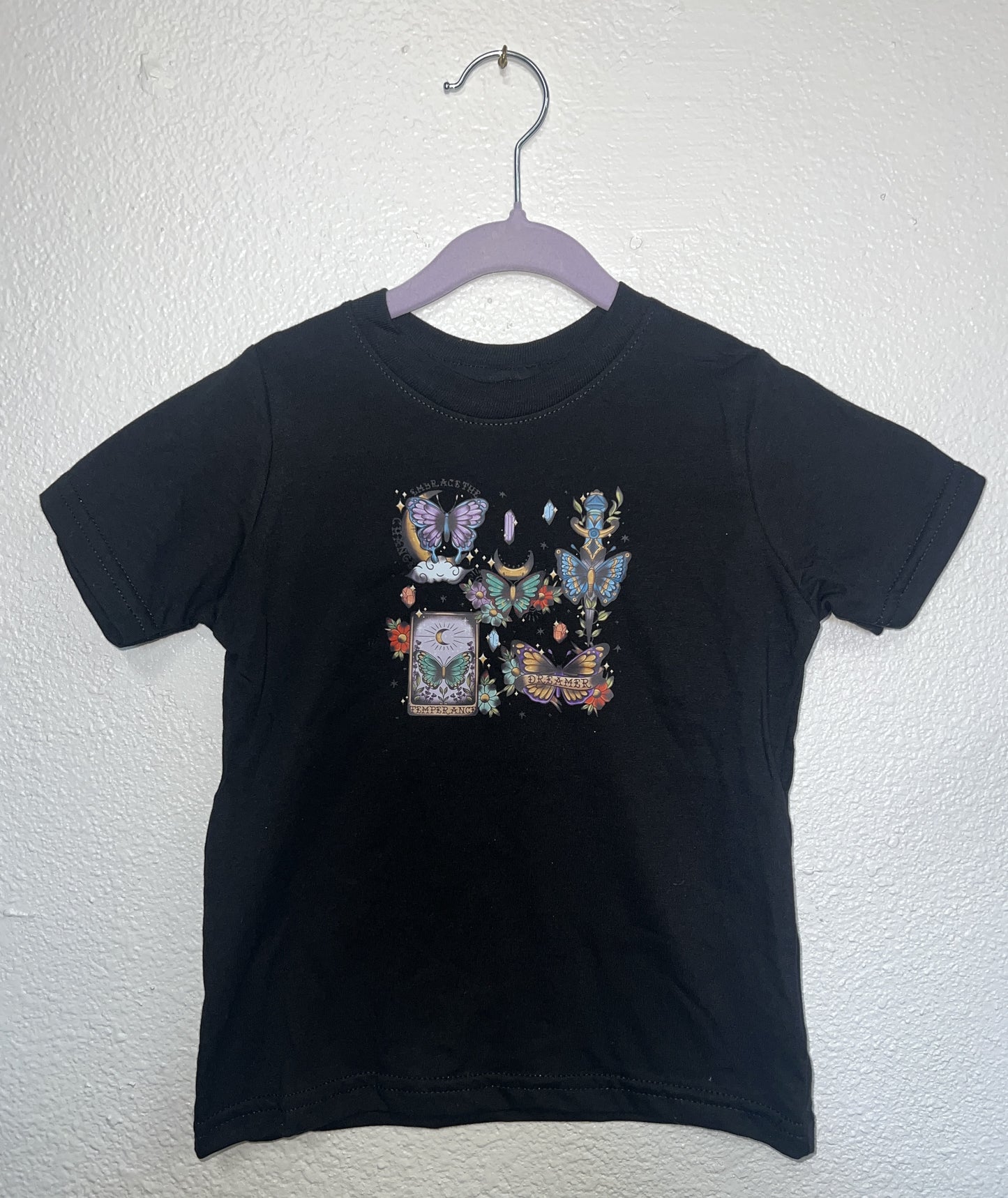 QK 3T Butterfly Tattoo Graphic Tee