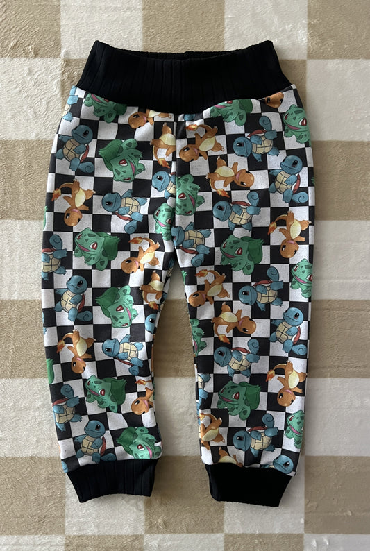 QK 12-18M Poke Checkers Lounge Pants