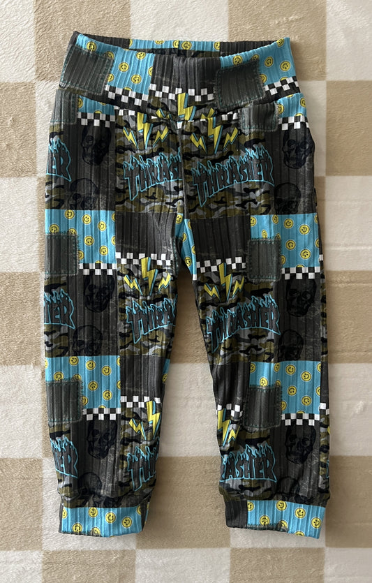 QK 9-12M Camo Skater Lounge Pants