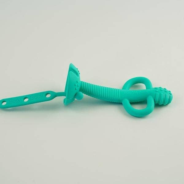 Busy Baby - Teether & Training Spoon: Tan