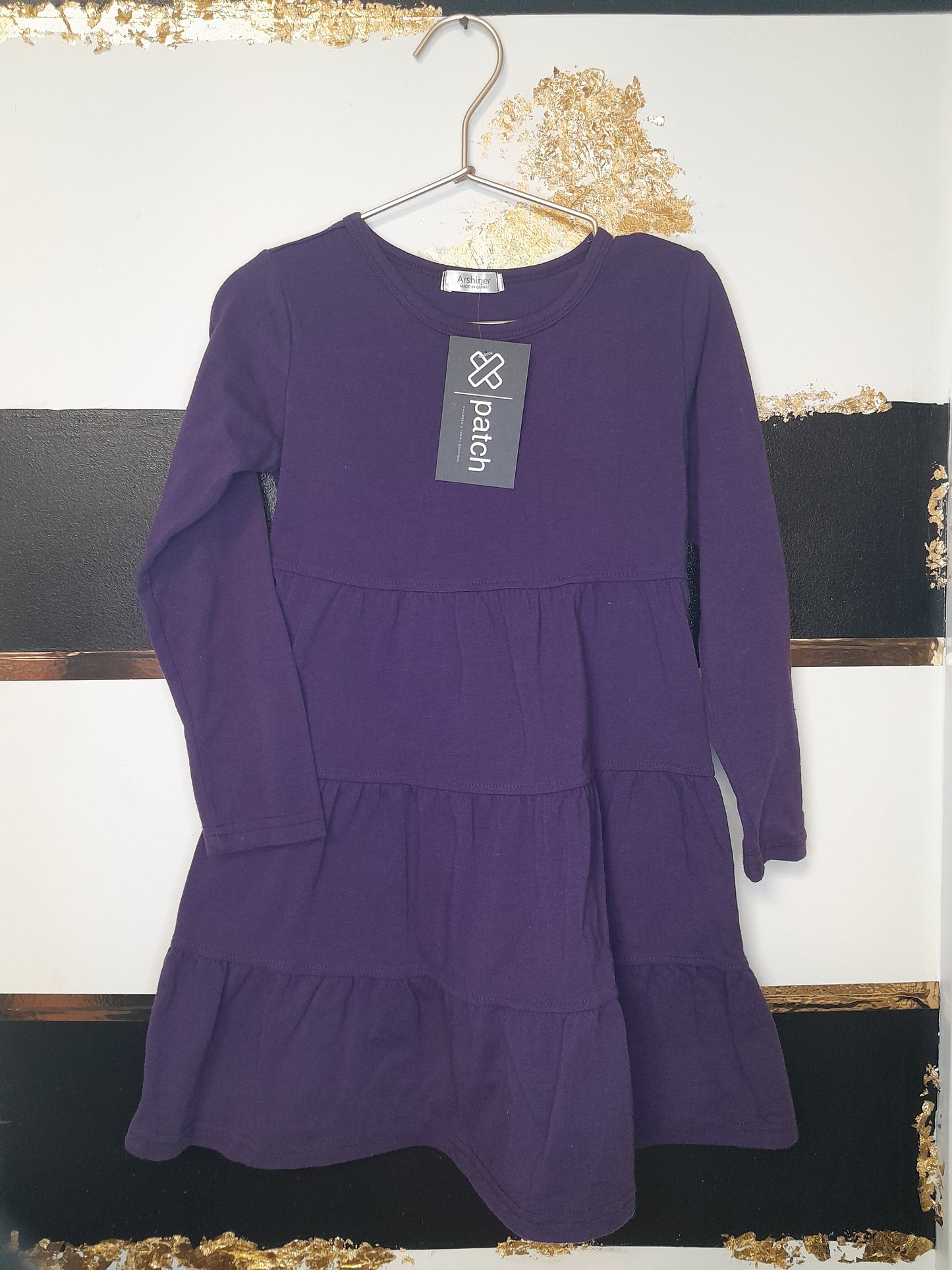 Arshiner Purple Dress