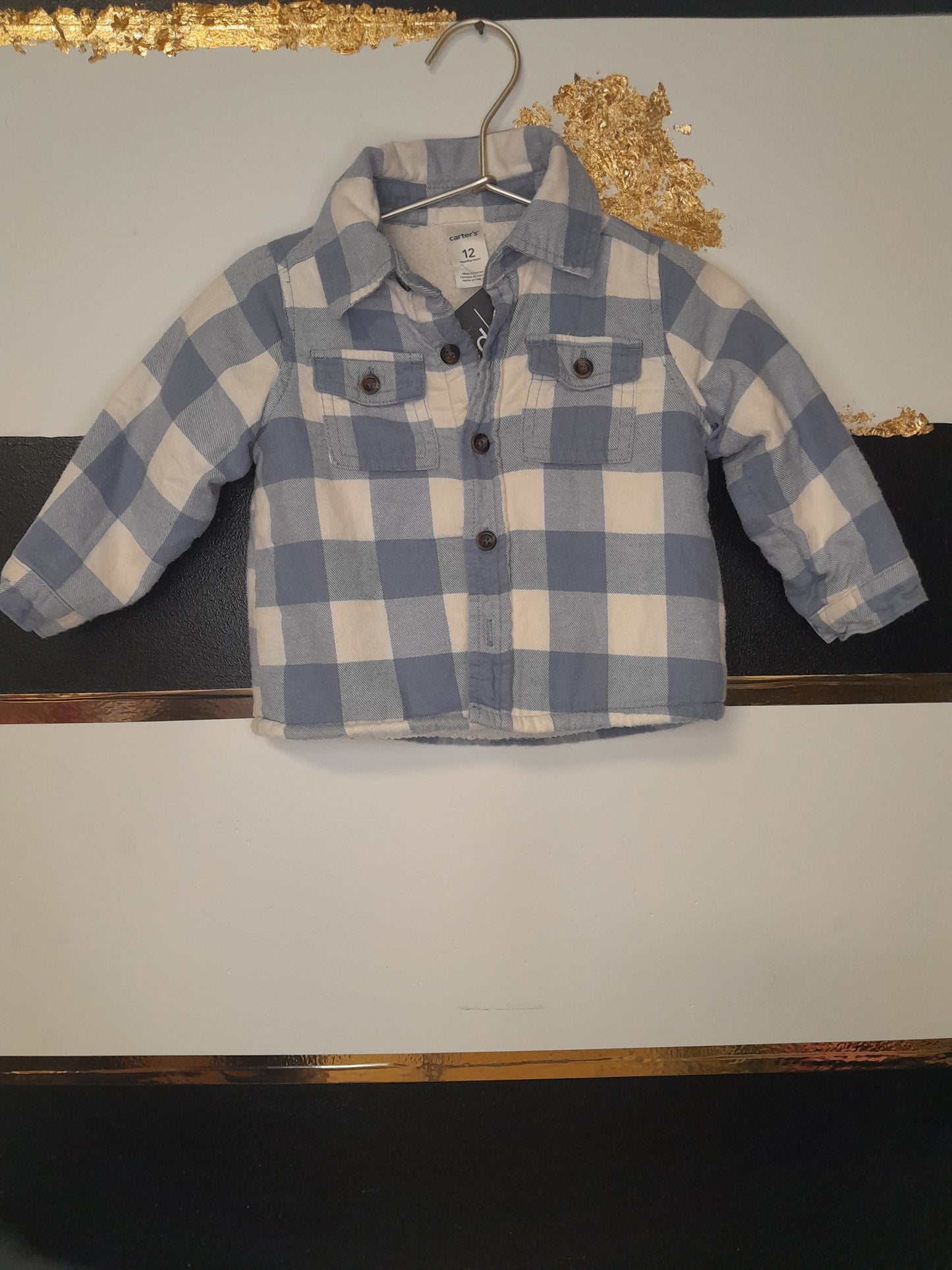 Carters Sherpa Lined Flannel