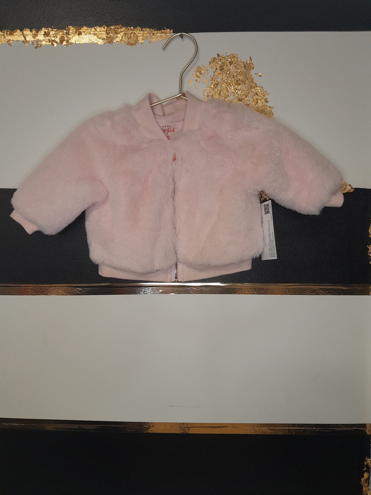 Cat & Jack Pink Fur Jacket