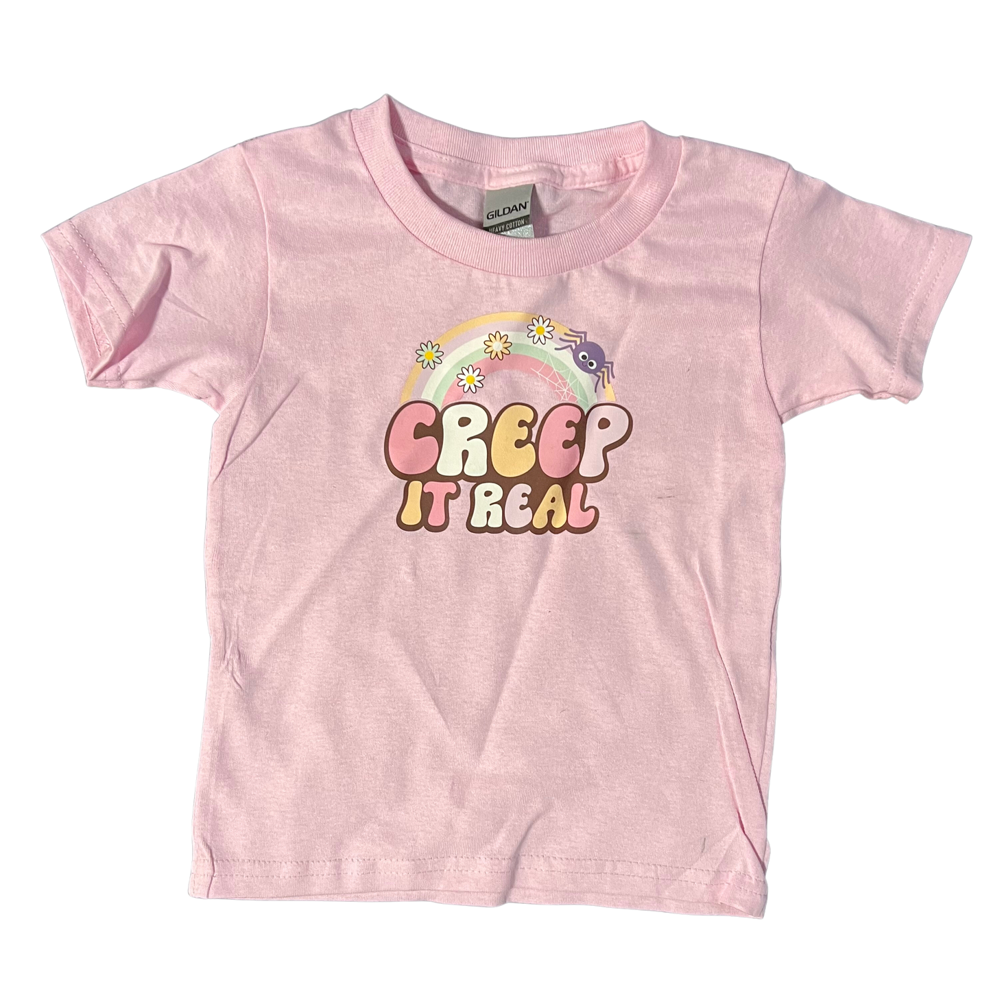 3T Pink Creep It Real Tee